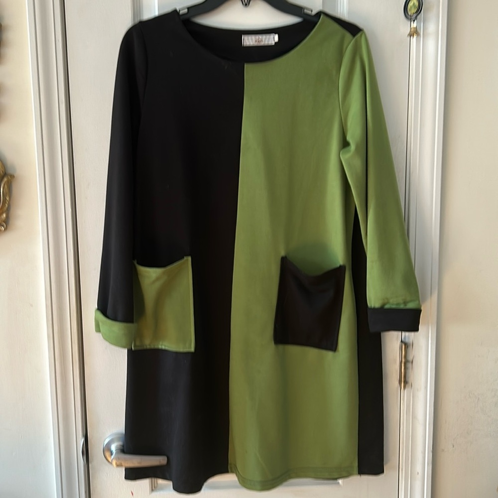 Color block dress